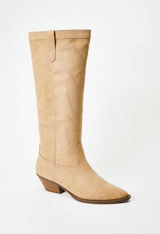 Tillie Western Boot Sand