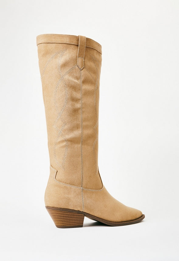 Tillie Western Boot Sand