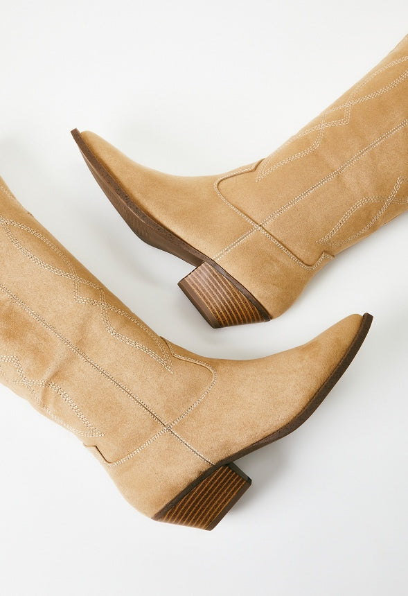 Tillie Western Boot Sand
