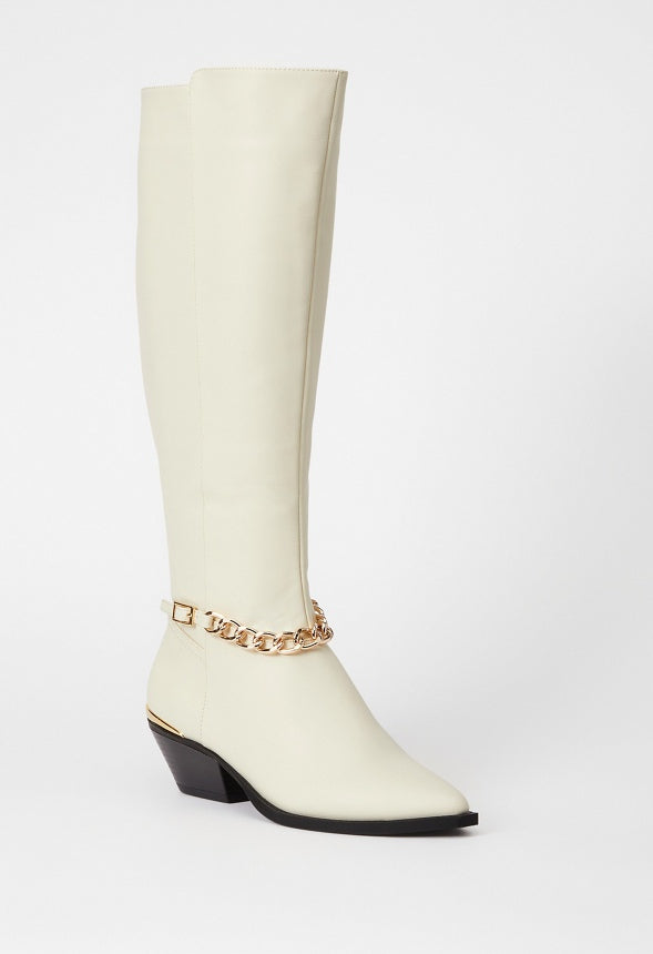 Cady Heeled Boot Birch