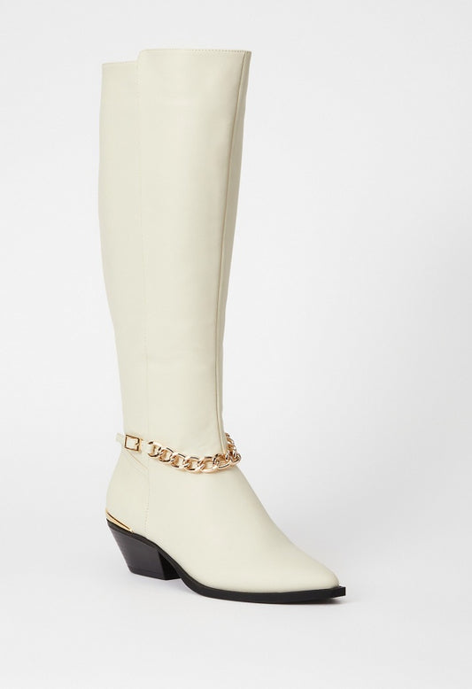 Cady Heeled Boot Birch