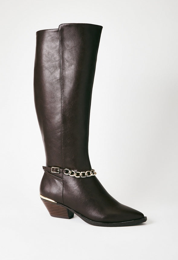 Cady Heeled Boot Coffee