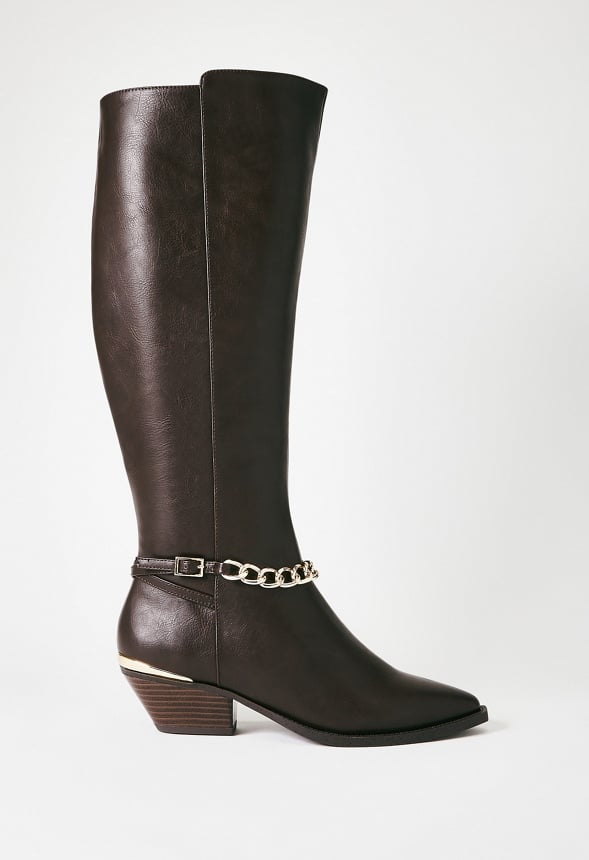 Cady Heeled Boot Coffee
