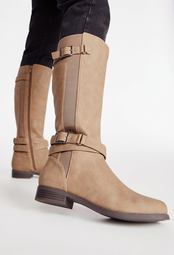 Valerie Flat Boot Portabella