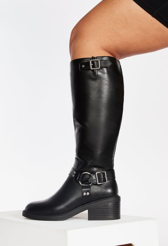 Maddox Flat Boot Black Caviar