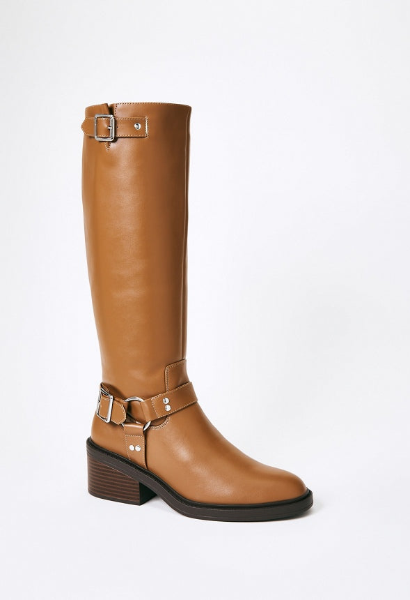 Maddox Flat Boot Brown