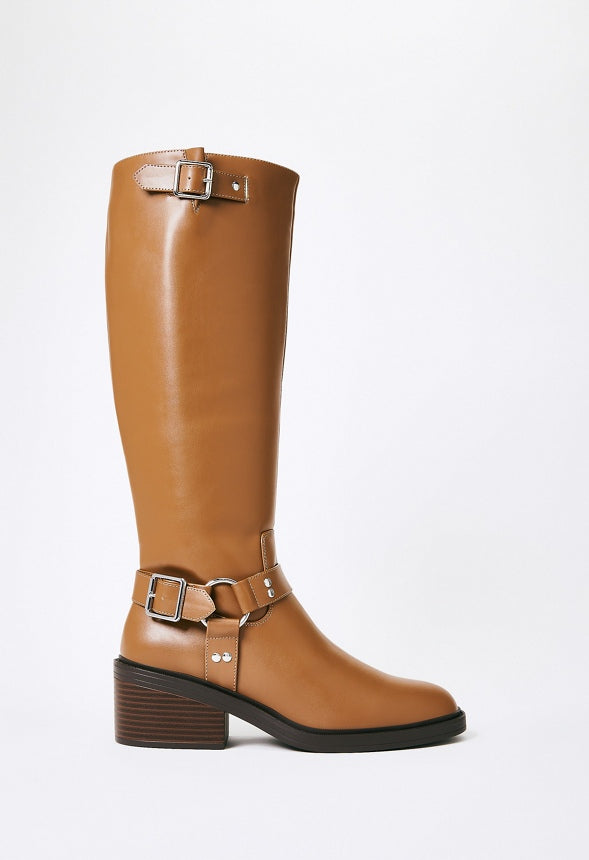 Maddox Flat Boot Brown