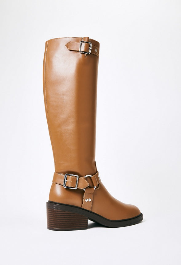 Maddox Flat Boot Brown