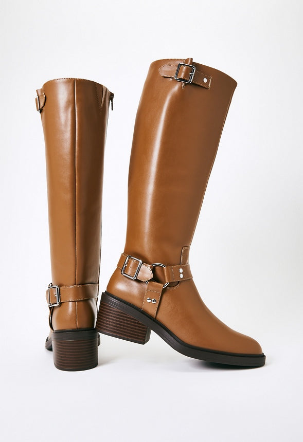 Maddox Flat Boot Brown