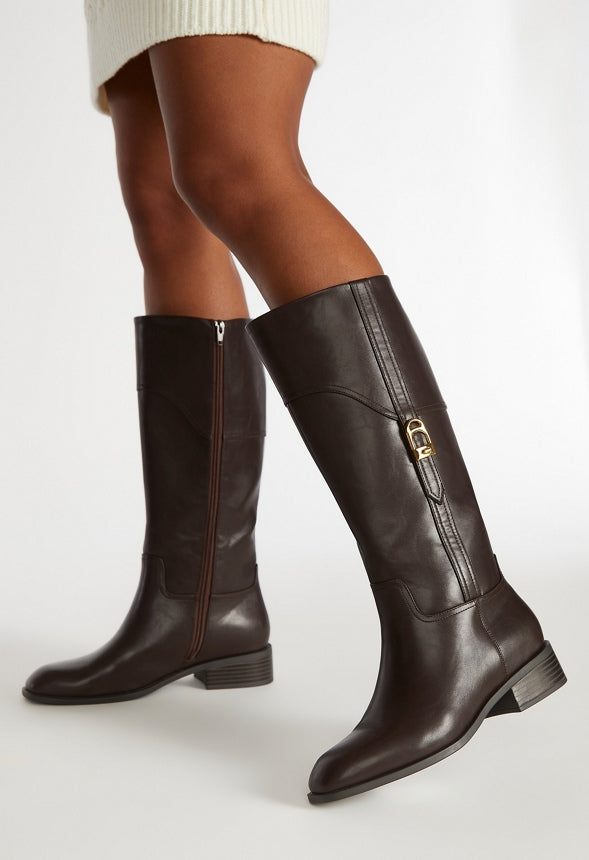 Reign Flat Boot Coffee