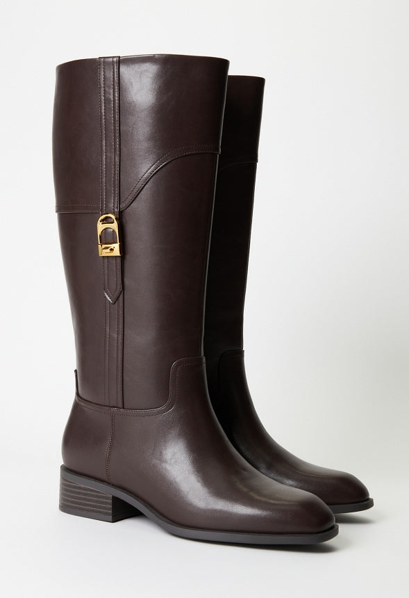 Reign Flat Boot Coffee