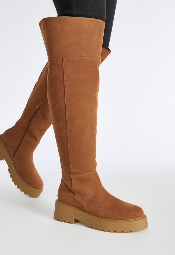 Winnie Flat Boot Oak