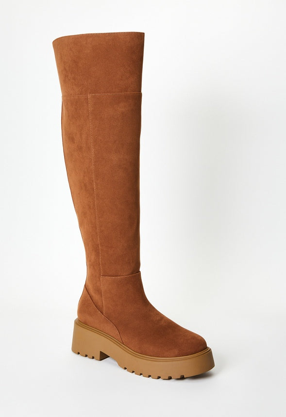 Winnie Flat Boot Oak