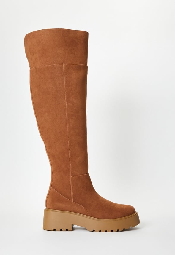 Winnie Flat Boot Oak