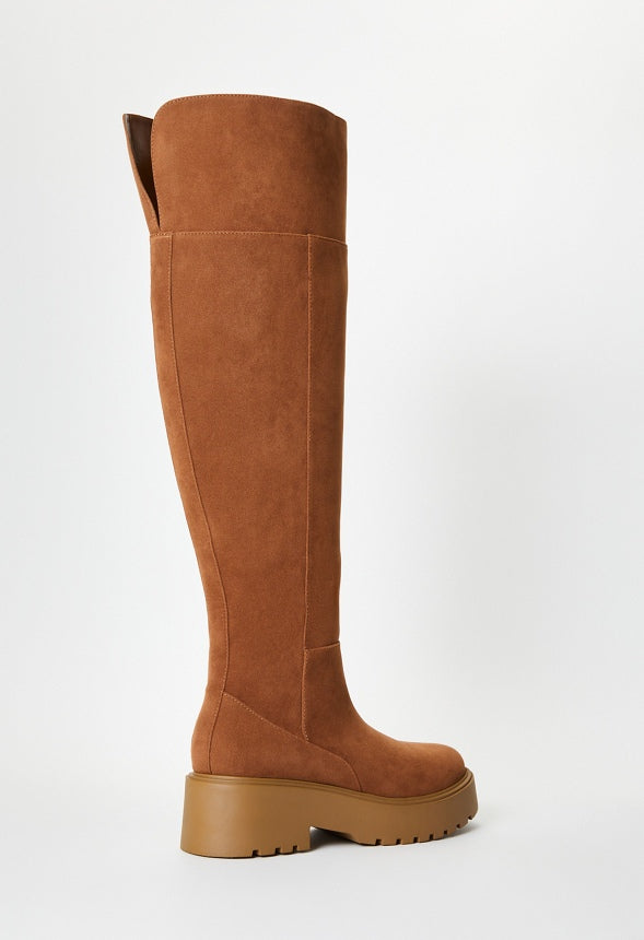 Winnie Flat Boot Oak