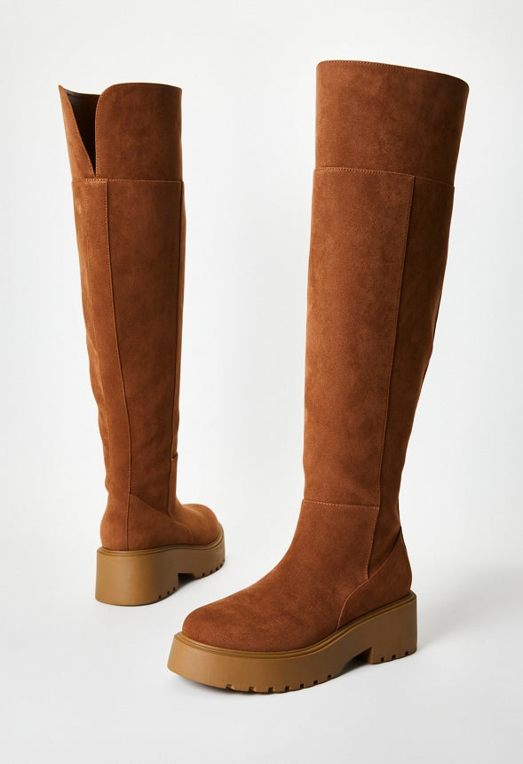 Winnie Flat Boot Oak