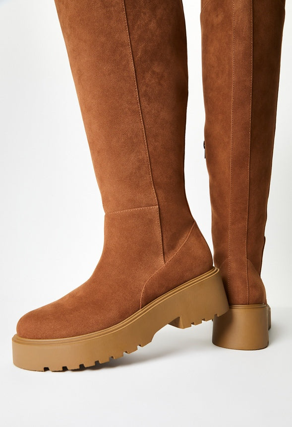 Winnie Flat Boot Oak