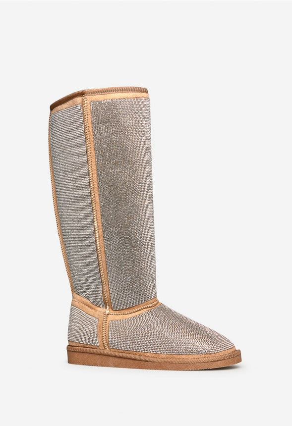 PRYIA FLAT BOOT Beige
