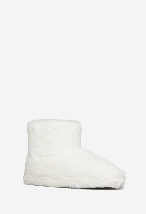 LECIA FUZZIE BOOT Bone
