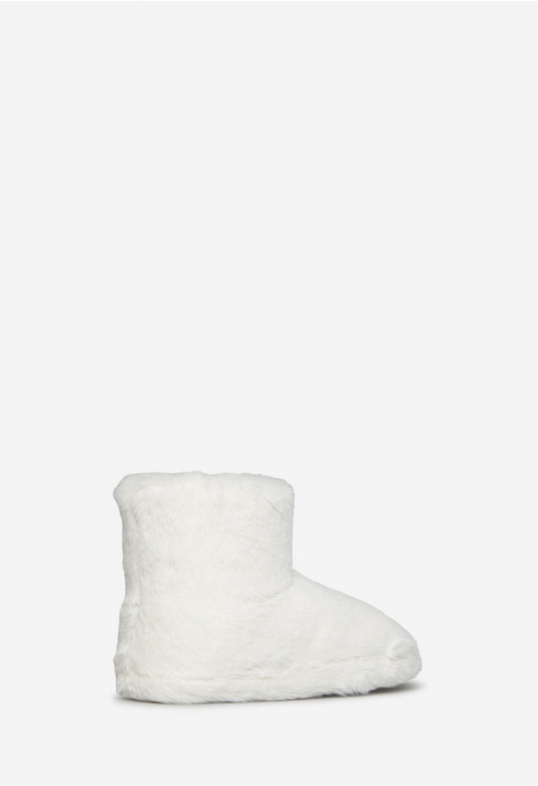LECIA FUZZIE BOOT Bone