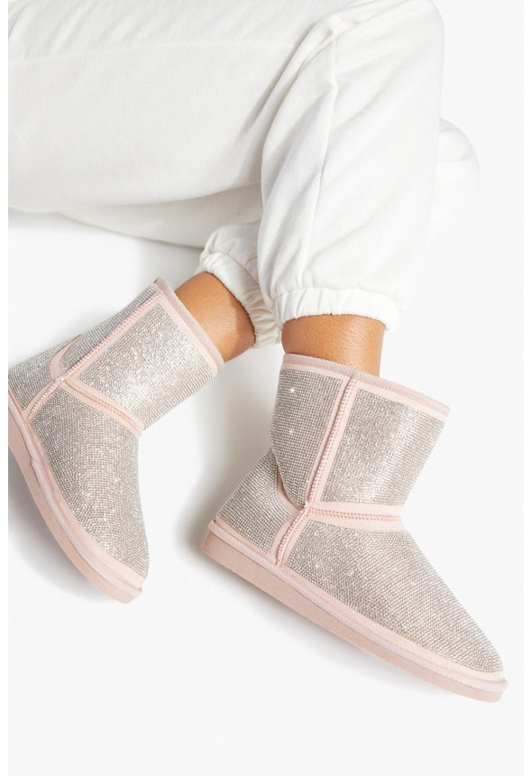 SHATEQUE FUZZY BOOTIE Blush
