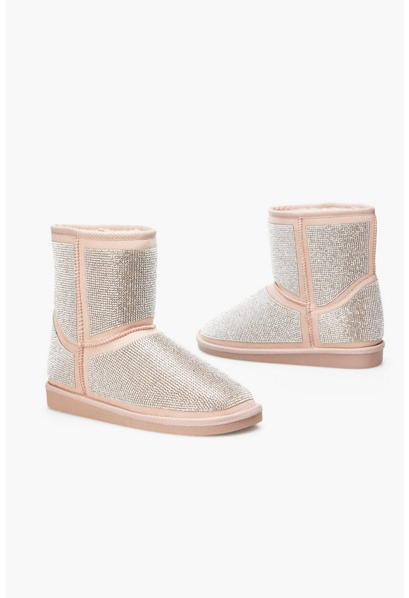 SHATEQUE FUZZY BOOTIE Blush