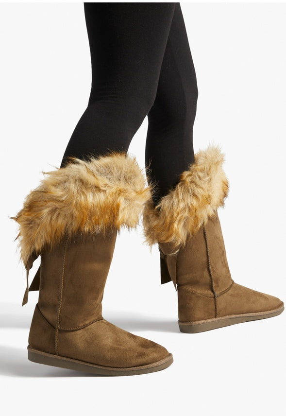 AIMILIOS FUZZIE BOOT Olive Night