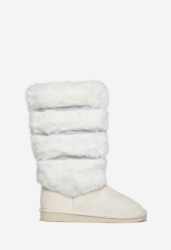 VALENE FUZZIE BOOT Bone