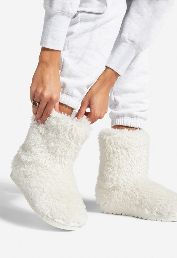 JAHMESIA FUZZY BOOT Bone