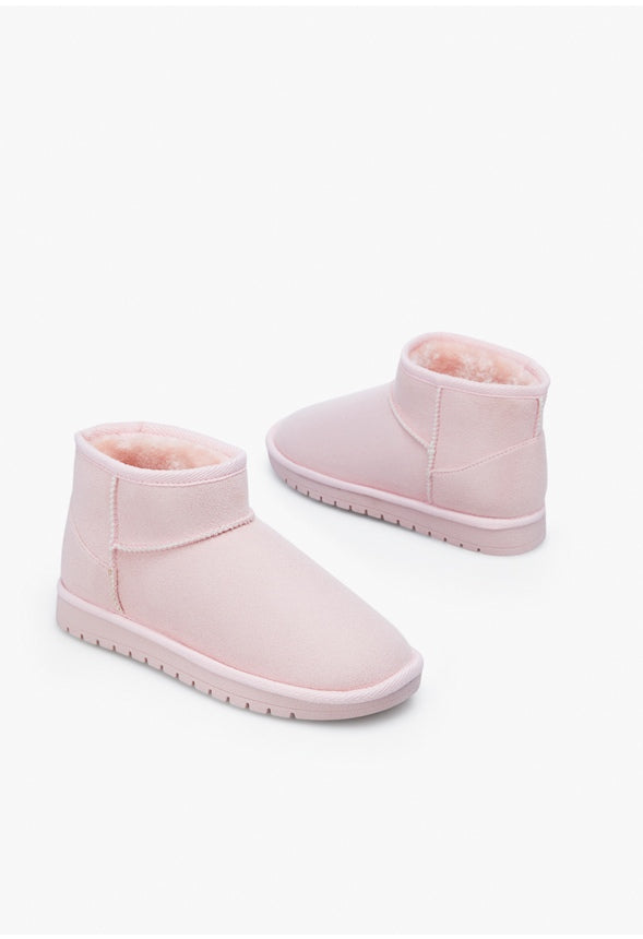 LYNN FUZZIE BOOTIE Crystal Pink