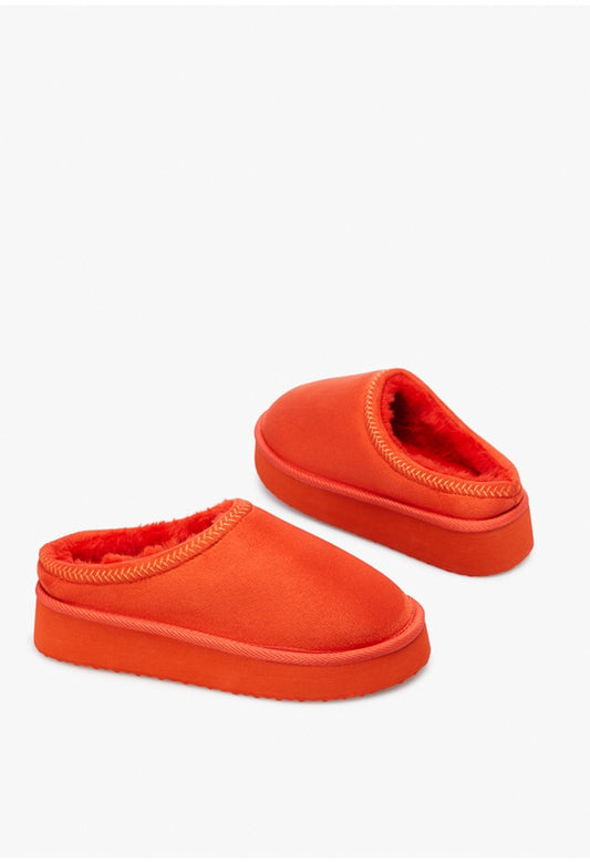 Hailey Platform Fuzzie Tiger Lily