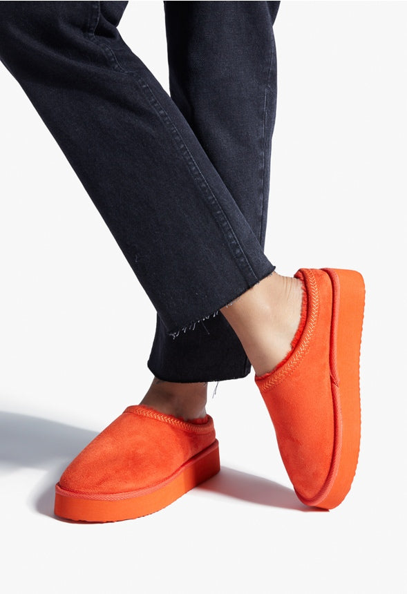 Hailey Platform Fuzzie Tiger Lily