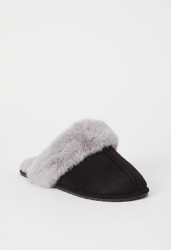 Harper Slipper Black Caviar