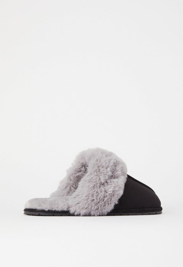 Harper Slipper Black Caviar