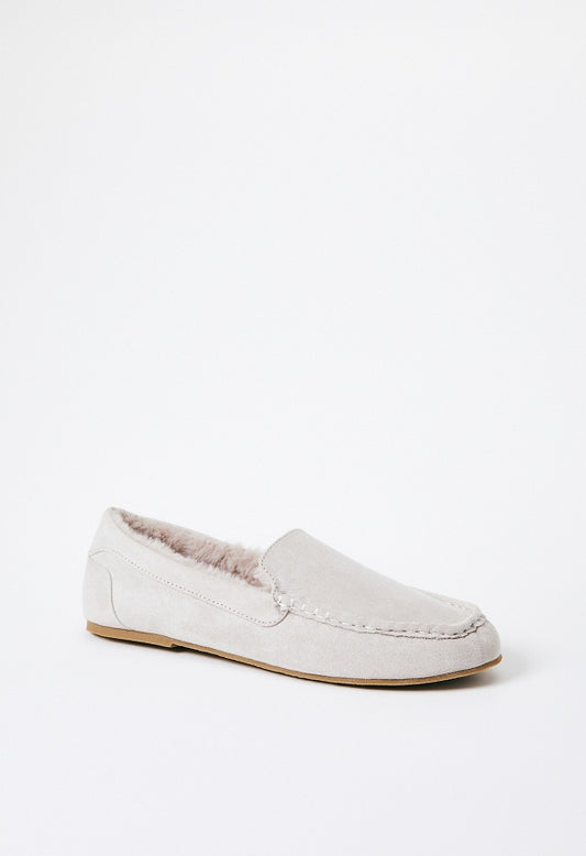 Laurel Fuzzie Slipper Vapor Blue