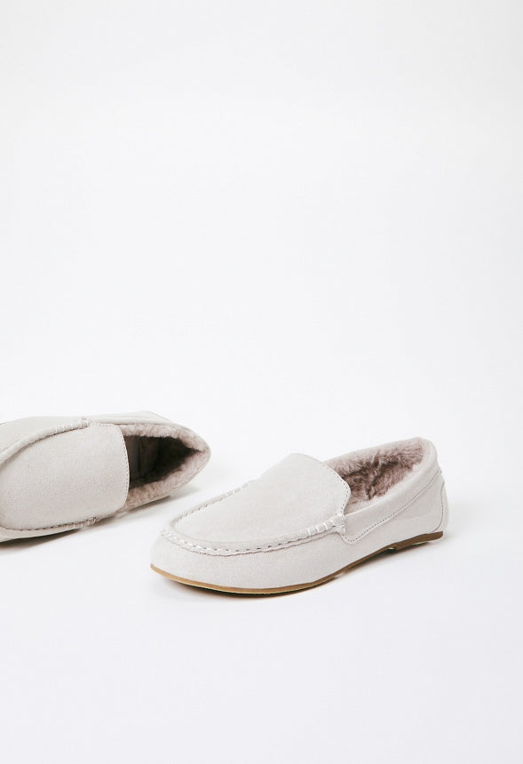 Laurel Fuzzie Slipper Vapor Blue