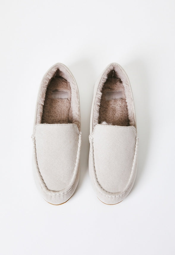 Laurel Fuzzie Slipper Vapor Blue