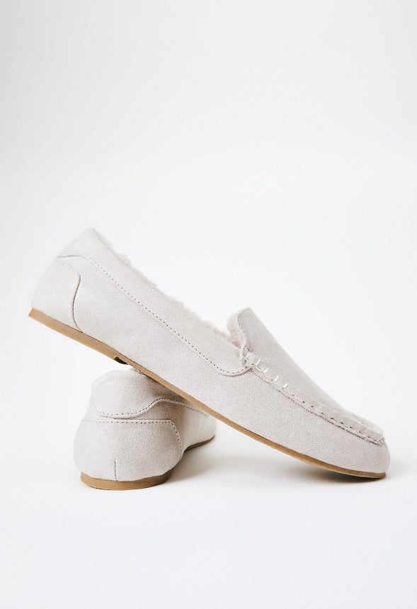 Laurel Fuzzie Slipper Vapor Blue