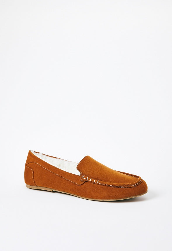 Laurel Fuzzie Slipper Camel