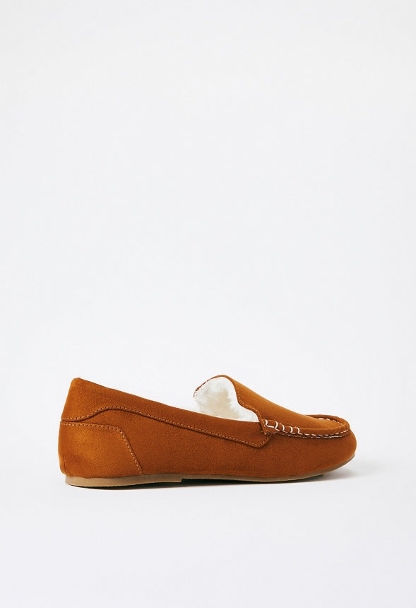 Laurel Fuzzie Slipper Camel