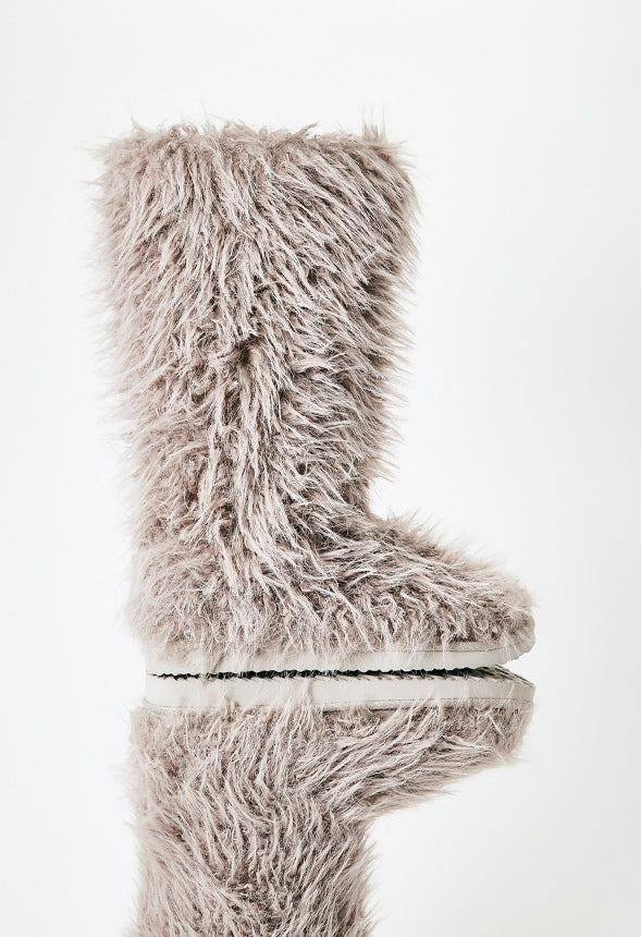 Alta Fuzzie Boot Grey