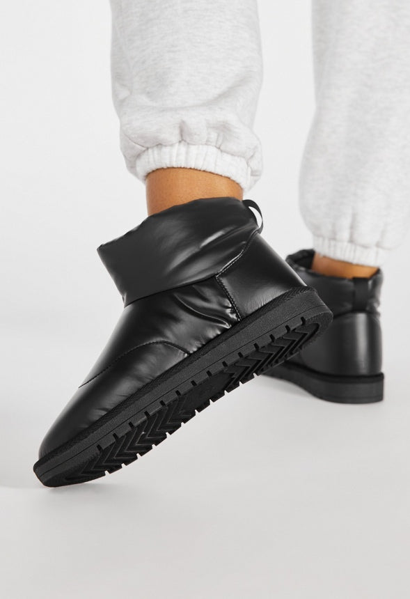 Ashe Fuzzie Bootie Black Caviar