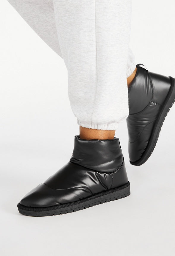 Ashe Fuzzie Bootie Black Caviar