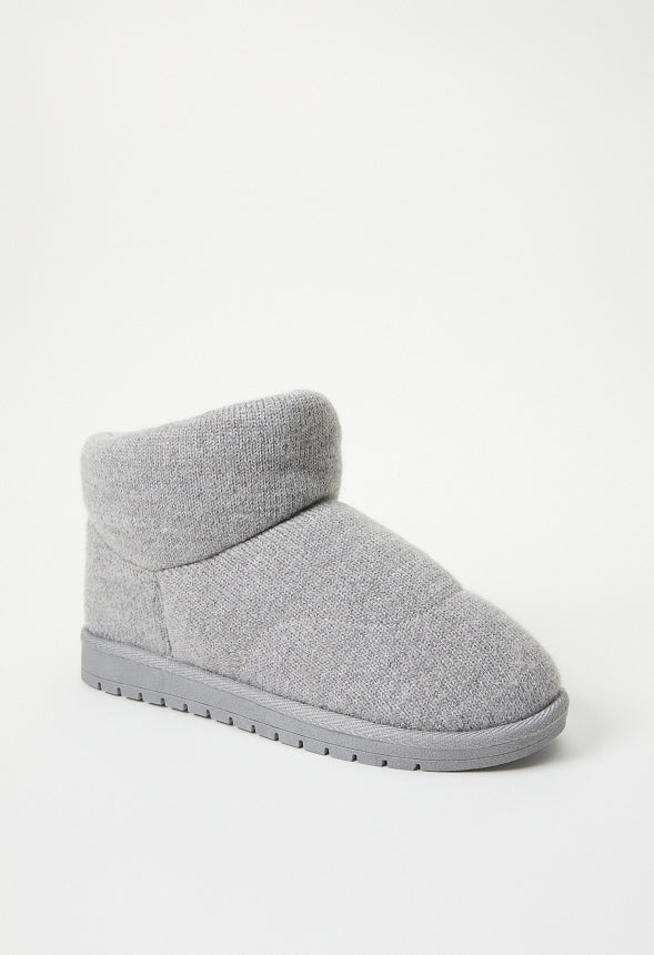 Ashe Fuzzie Bootie Grey
