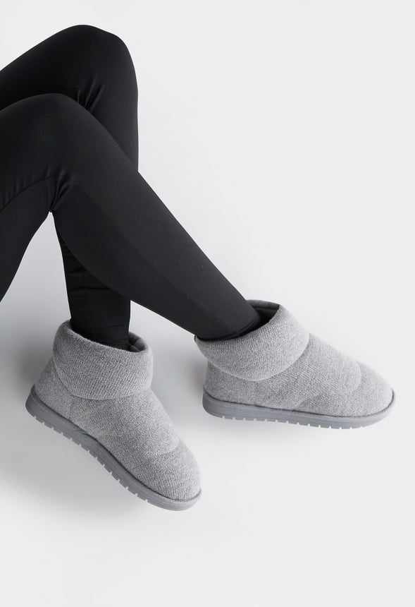 Ashe Fuzzie Bootie Grey