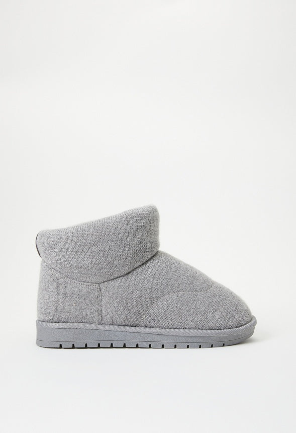 Ashe Fuzzie Bootie Grey