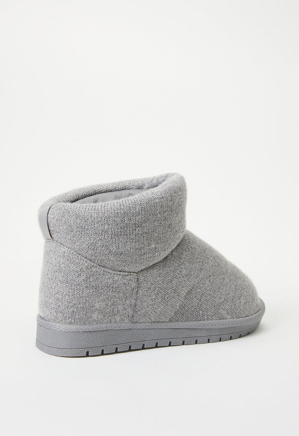 Ashe Fuzzie Bootie Grey