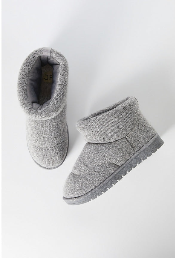 Ashe Fuzzie Bootie Grey