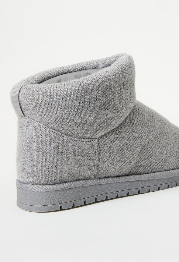 Ashe Fuzzie Bootie Grey