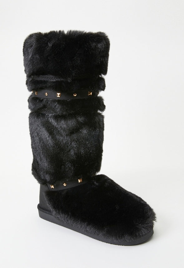 Aspen Fuzzie Boot Black Caviar